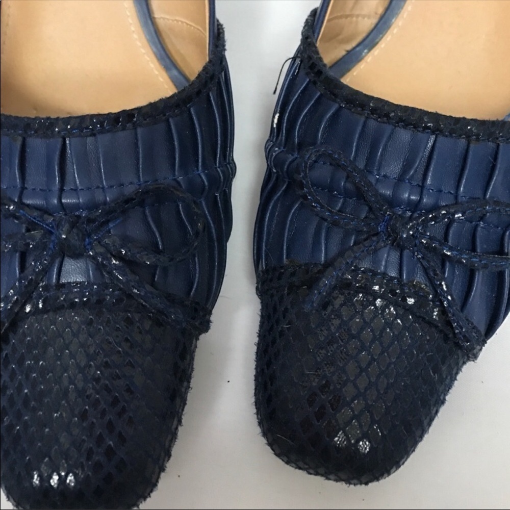 COBALT Blue 10.5WW Comfortview 3 inch Heel